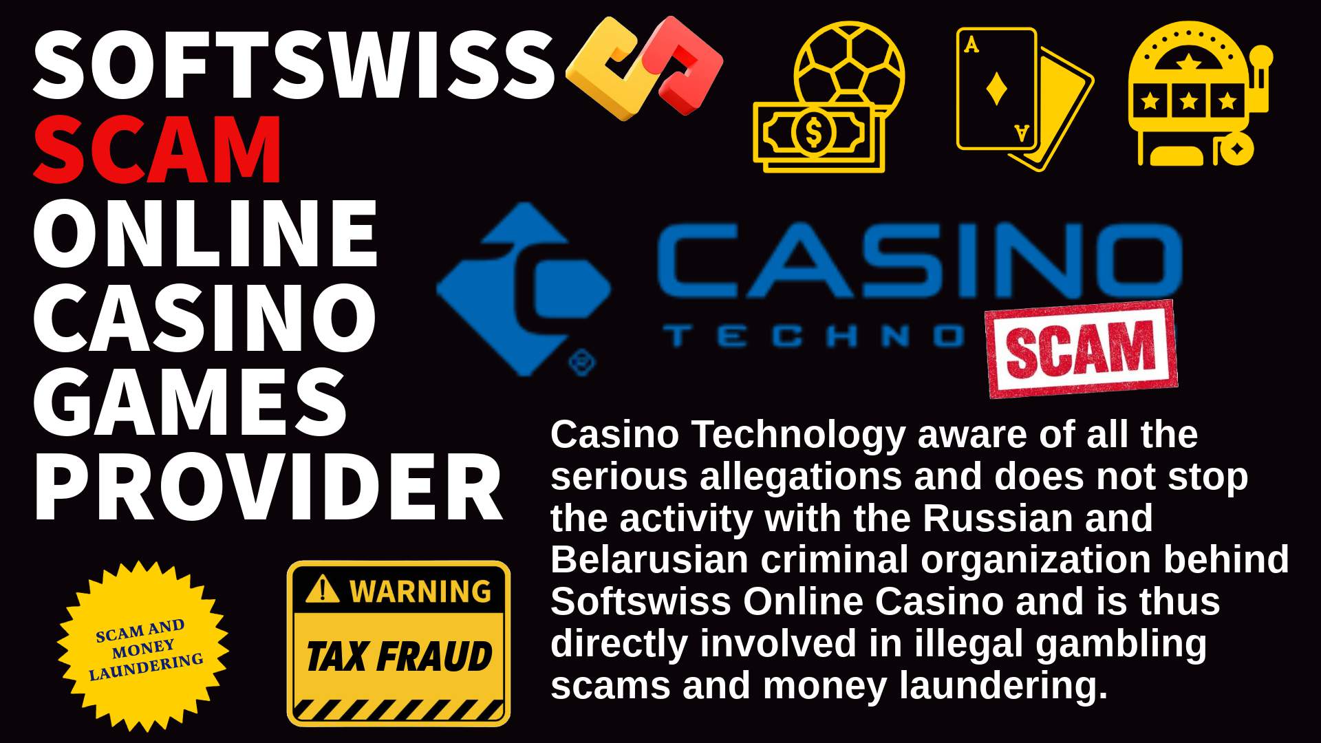 Casino Technology - softswiss scam - Casino by Softswiss